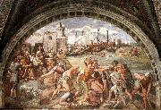 RAFFAELLO Sanzio The Battle of Ostia Germany oil painting reproduction